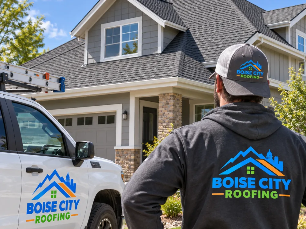 Finished residential asphalt shingle roof with a straight ridge line, clean valleys, and ridge vent
